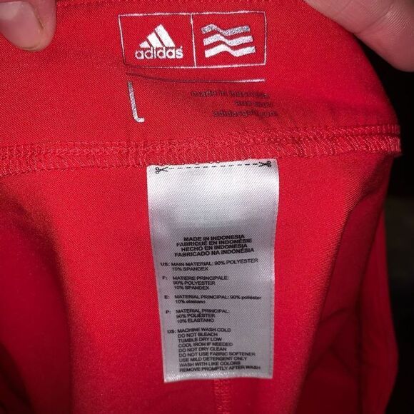 Adidas pink barbiecore tenniscore L athletic skort - Picture 2 of 3